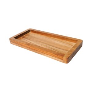 Teak Wood Serving Tray - Brown