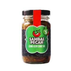 Sambal Pecah – Cumi Asin Sambal Ijo