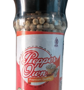 Pepper Own : white pepper with grinder bottle